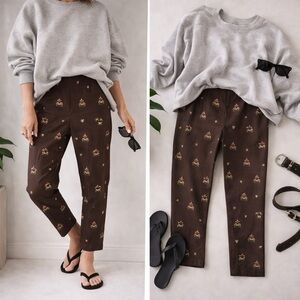 Funky silk pants/90s min meets max/ that weird pair that makes the outfit